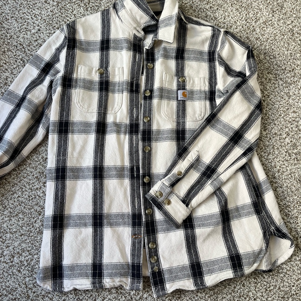Carhartt Plaid Button-Up Shirt